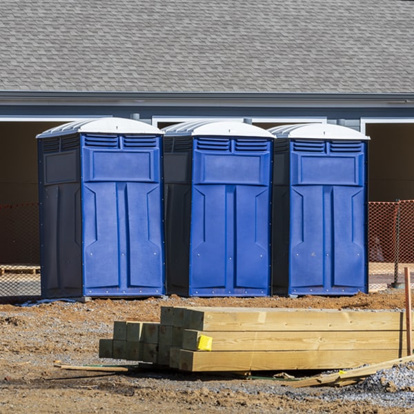 is there a specific order in which to place multiple portable restrooms in Forbestown California